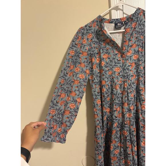 Madison Mathews sz XS floral maxi dress - Picture 5 of 11